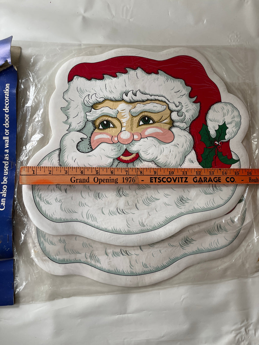 Vintage NOS Santa placemats (2 total)