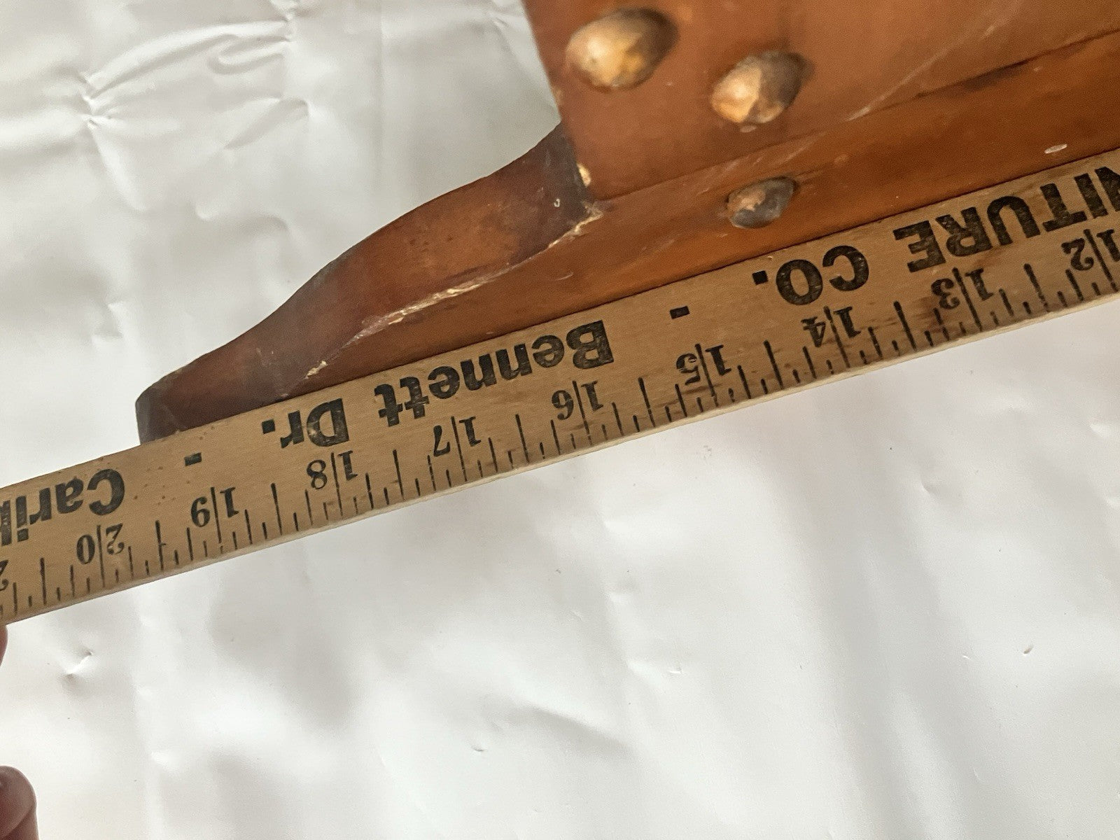 Vintage Wooden Child’s Rocking Chair, 24” Tall