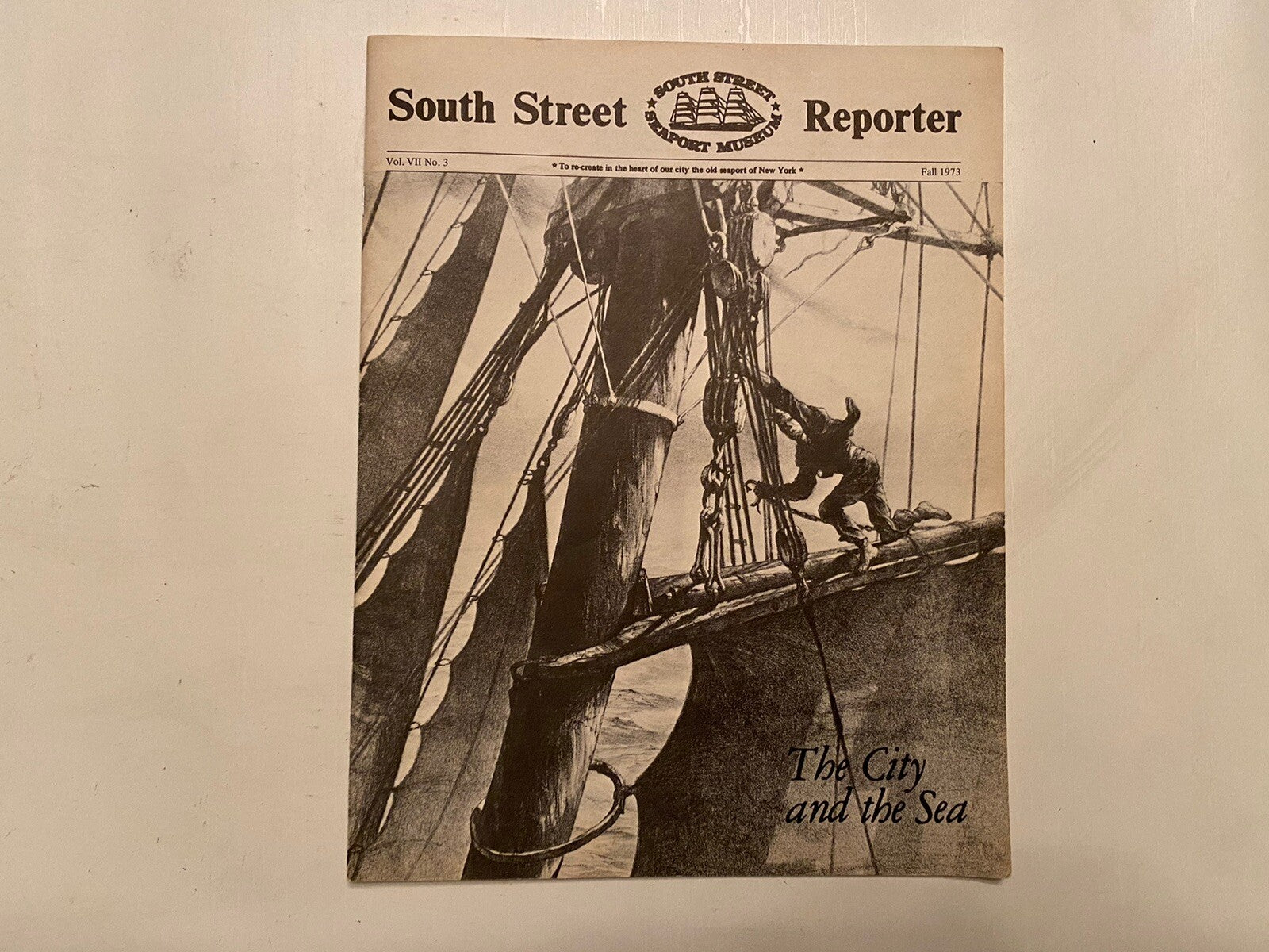 Lot of 2 South Street Reporter Magazine Fall 1973/Winter 1973-74