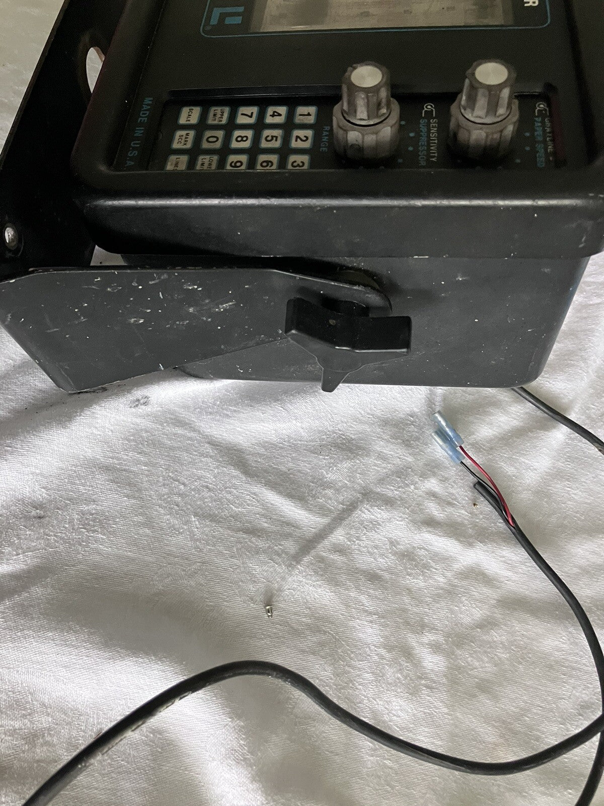 Used Lowrance X-15 Gray line Recorder