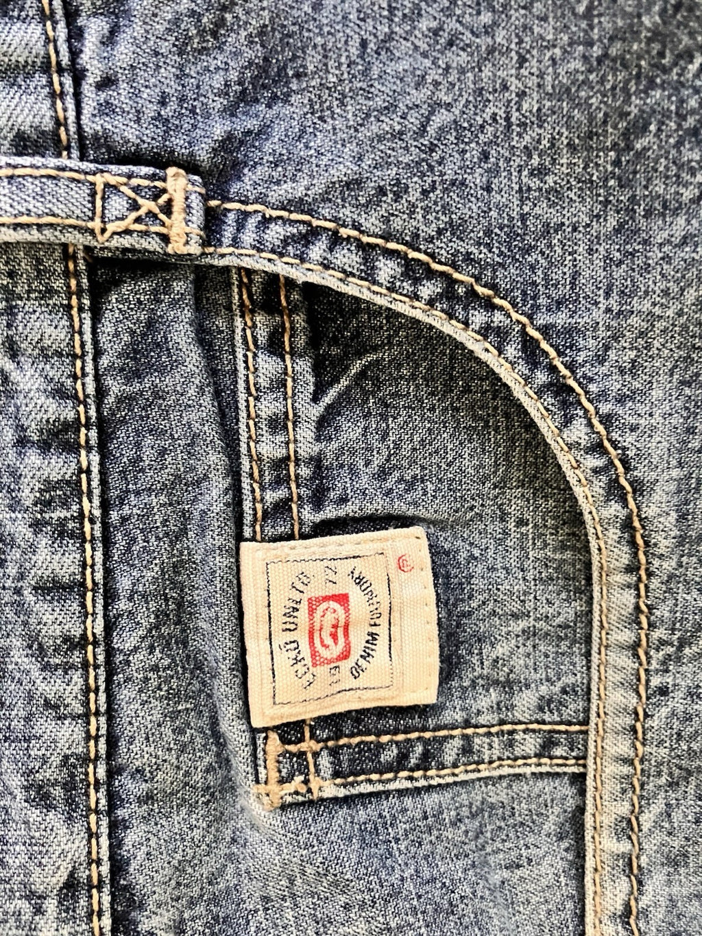 Y2K Mens ECKO Unltd Baggy Jeans Original Style 36” Waist.