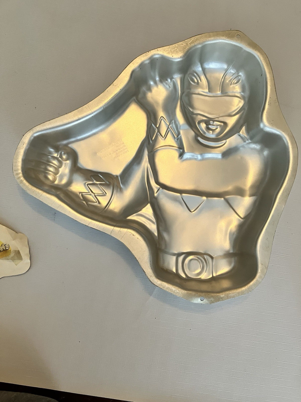 1994 Power Rangers Wilton Cake Pan W/ Instruction Sheet
