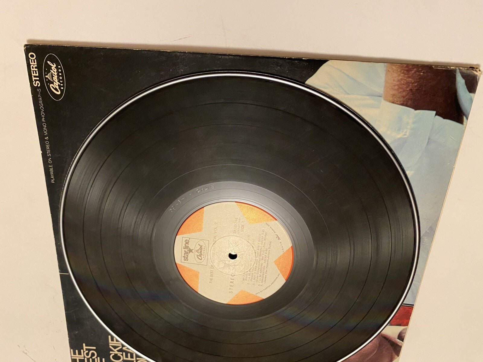 Lot of 2 Jackie Gleason Lps Vinyl Irving Berlin Music For Lovers/The Best Vol. 2
