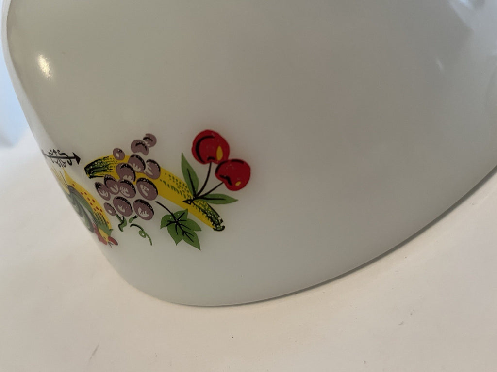 Anchor Hocking Fire King Chanticleer Rooster Country Kitchen Nesting Mixing Bowl