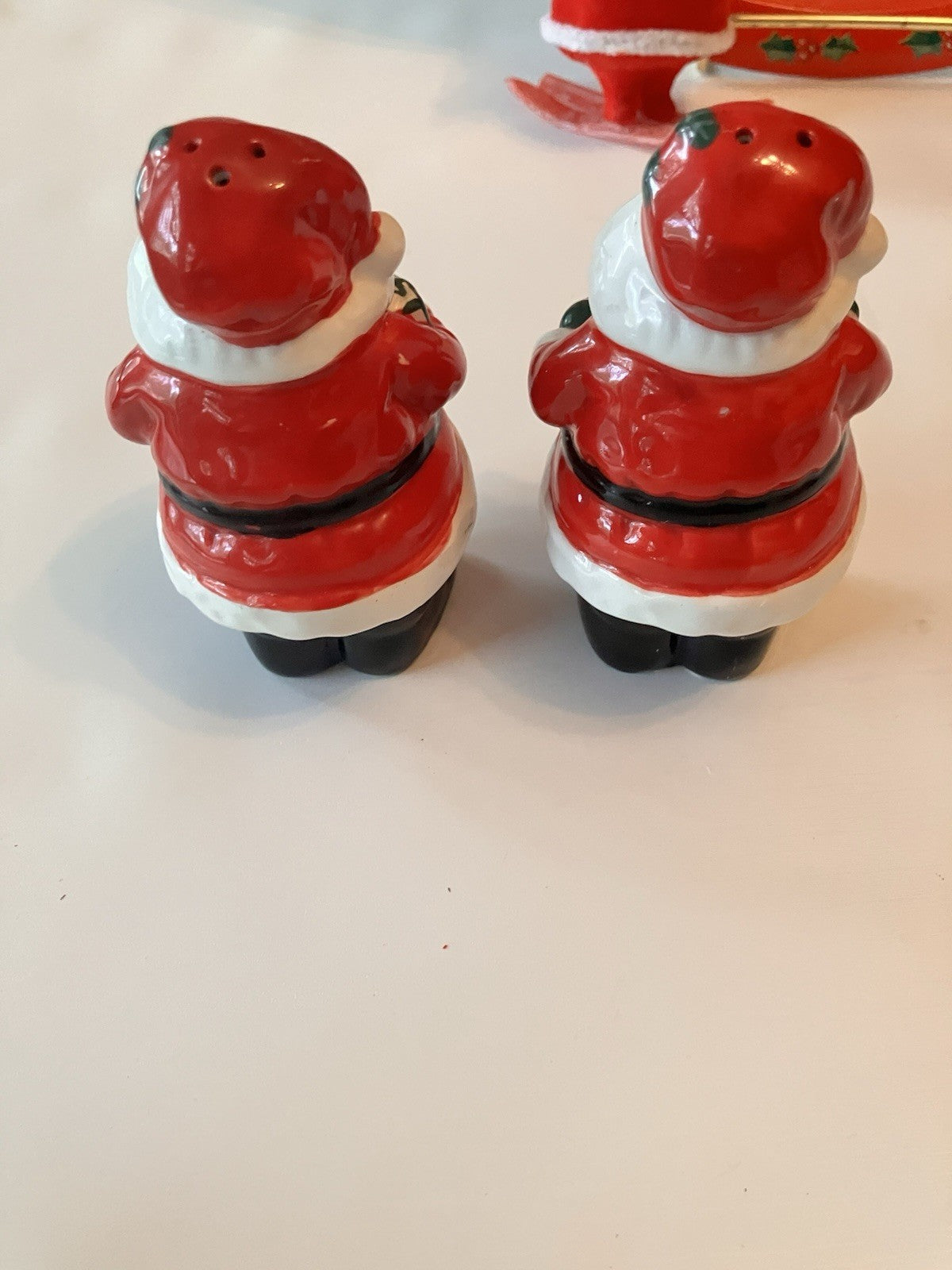 Vintage Santa Christmas Lot, Shakers, Ornaments, Elves, EVC!