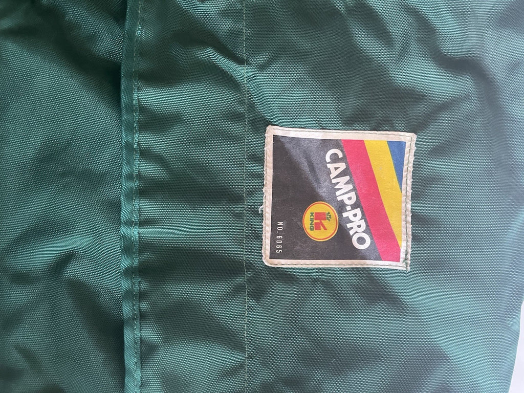 Vintage Camp-Pro Green Backpack No. 6065; XL