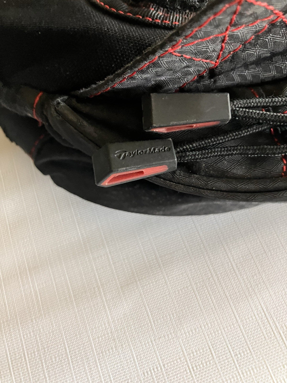 TaylorMade TM Performance Backpack Golf Travel Book Bag Black Office Gym Zip Up