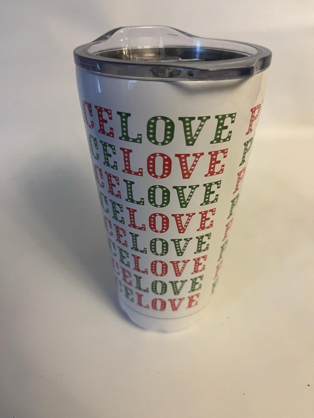Snoopy Christmas Tumbler New Old Stock Nice