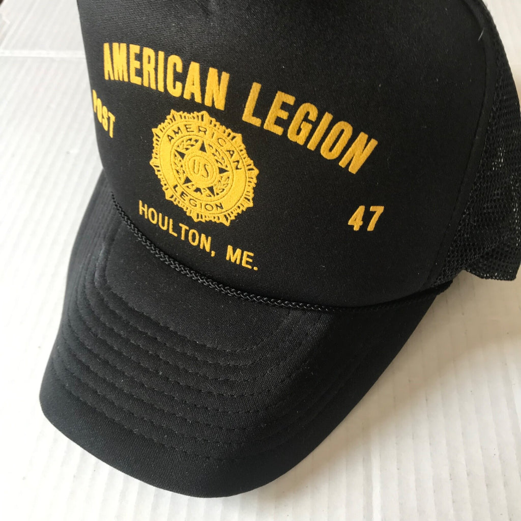 USS Clifton Sprague & American Legion Post 47 Trucker Hats VTG