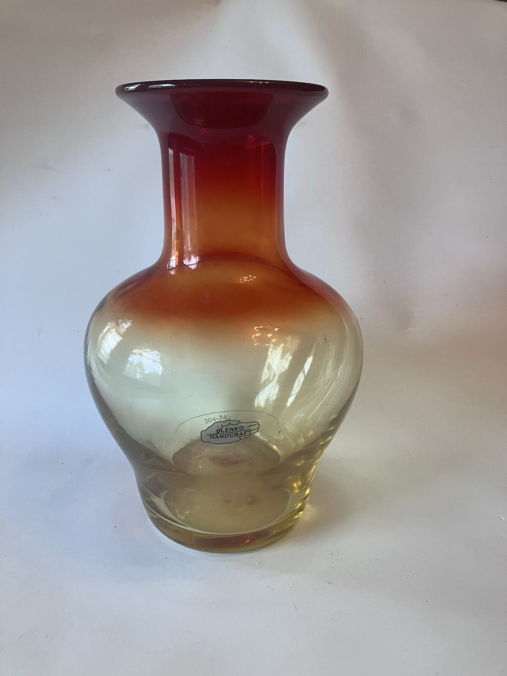 Vintage Blenko Glass Vase