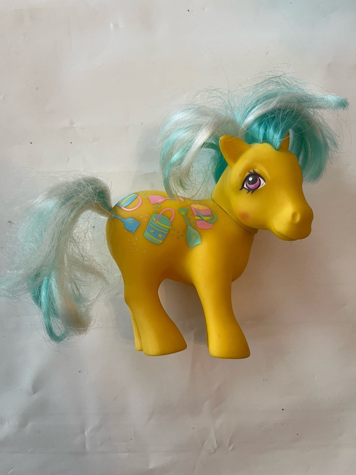 My Little Pony Sea Flower & Sand Digger G1 MLP Rare