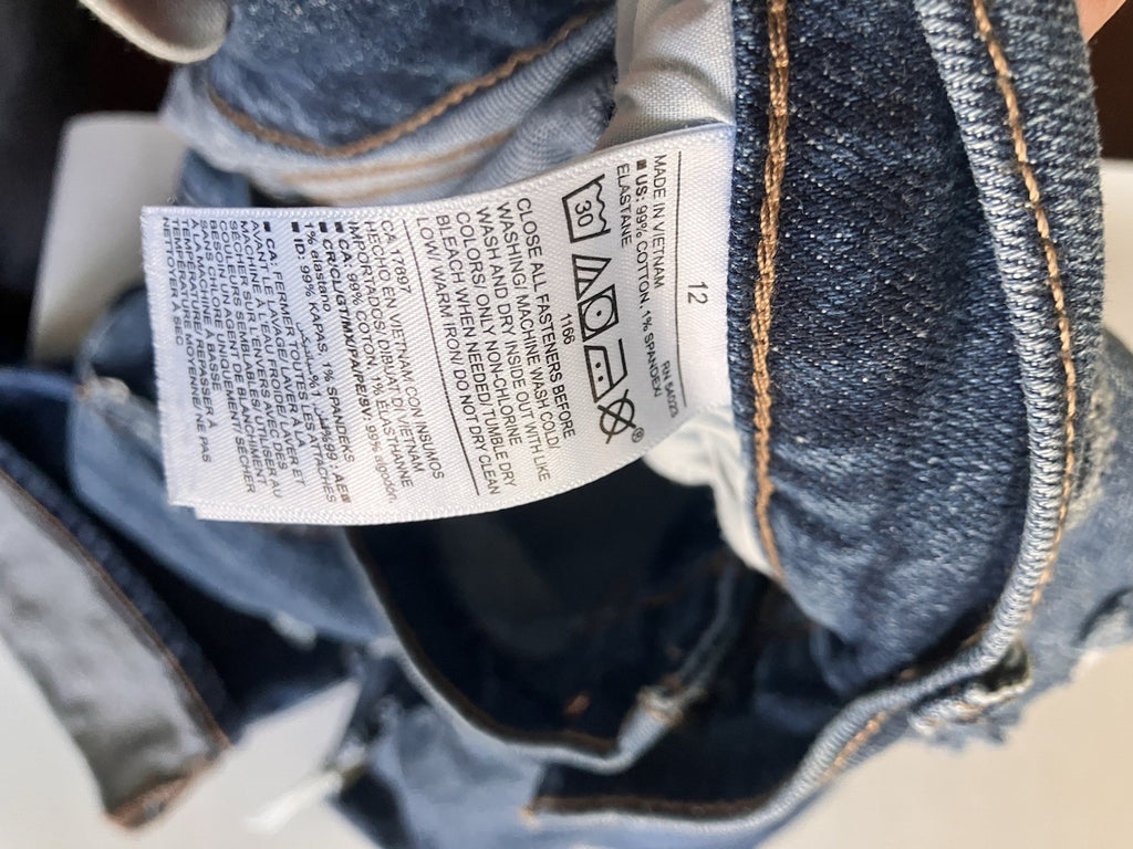 Old Navy Women’s Size 12 Hi-rise Boyfriend Jean