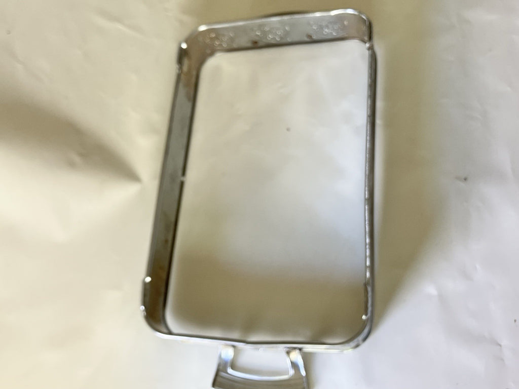 Vintage Hammered Ornate Metal Casserole 6x11” Rectangle