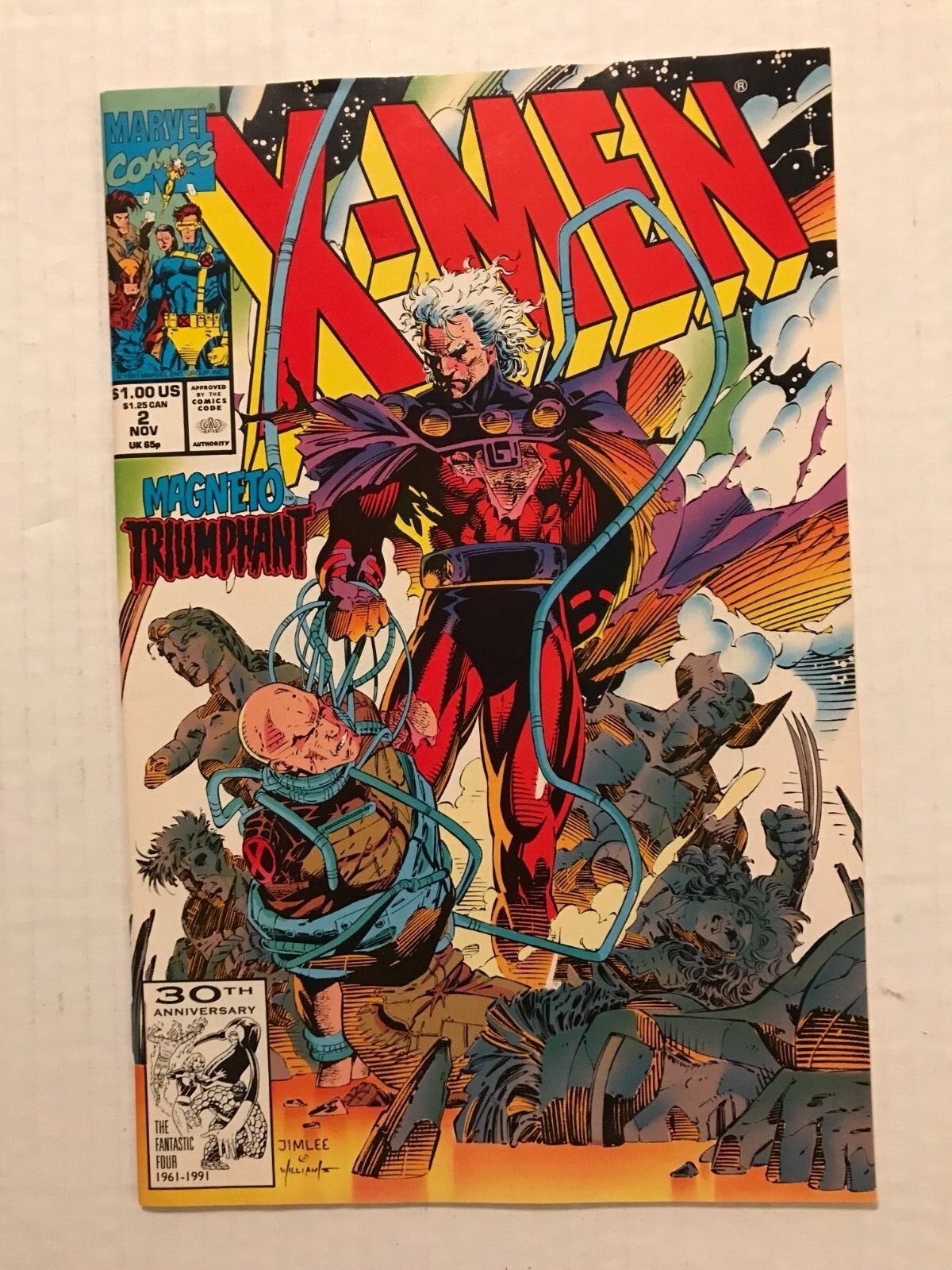 X-Men #1 -2 Different Covers X-Men #2 LOT of 3 1991