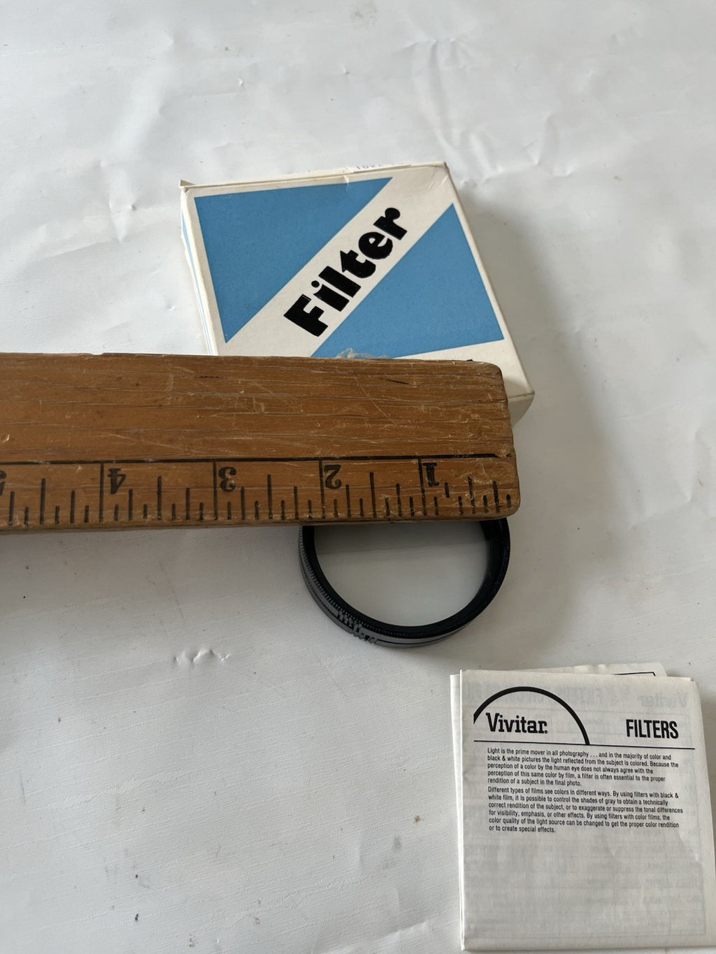 Vivitar UV-52 (VIV-UV-52) 52 mm Filter With Original Box And Paperwork