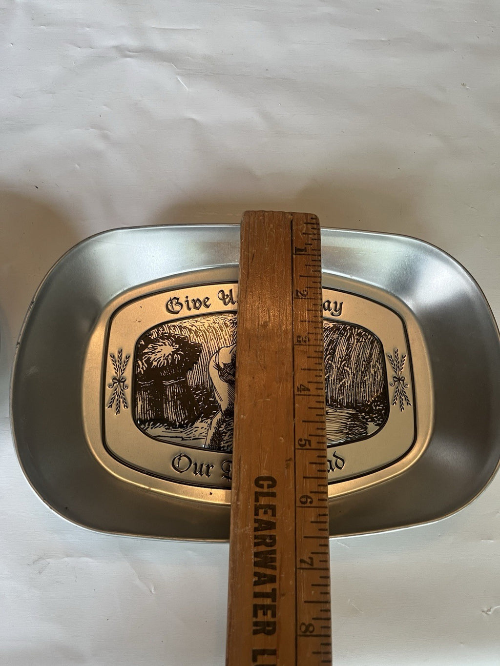 “Give Us This Day” Aluminum Trays (2)