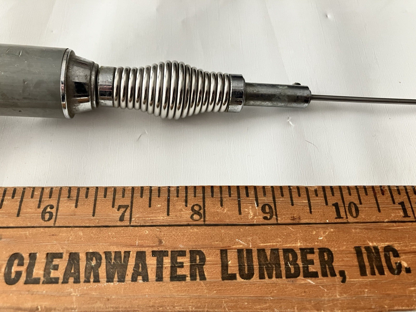 Vintage 44.5” Long Auto Antennae, Over 96” Of Cord