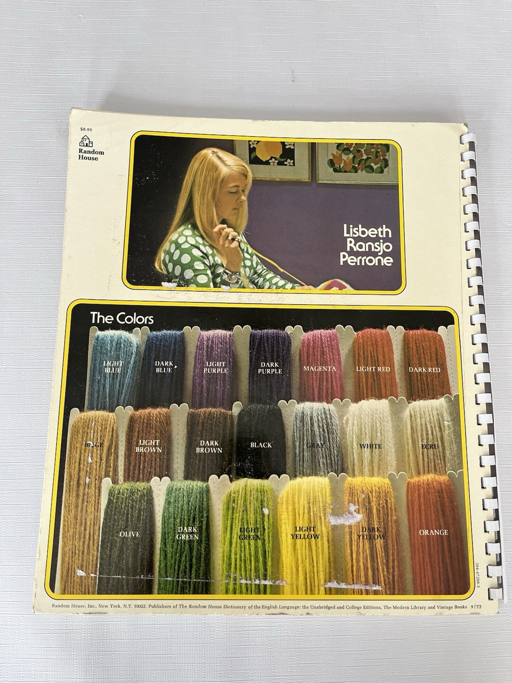 Vintage Lisbeth Perrone’s Needlepoint Workbook With Over 40 Patterns