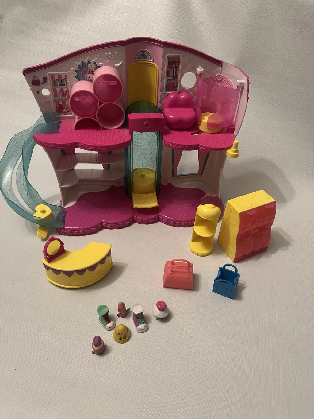 Season 3 Lot Shopkins Fashion Boutique And Hula Hut EUC 12 Total Figures