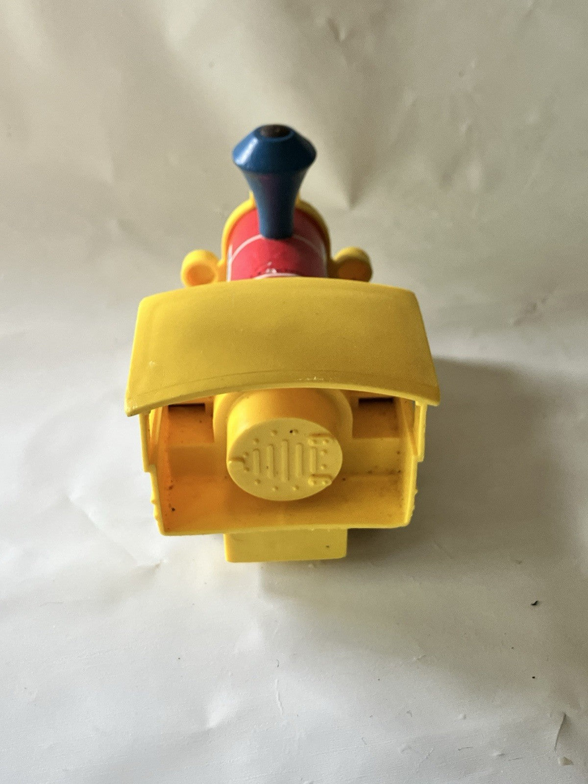 Vintage Fisher Price Toot Toot Train Engine #643 1960s Wooden Body Pull Toy