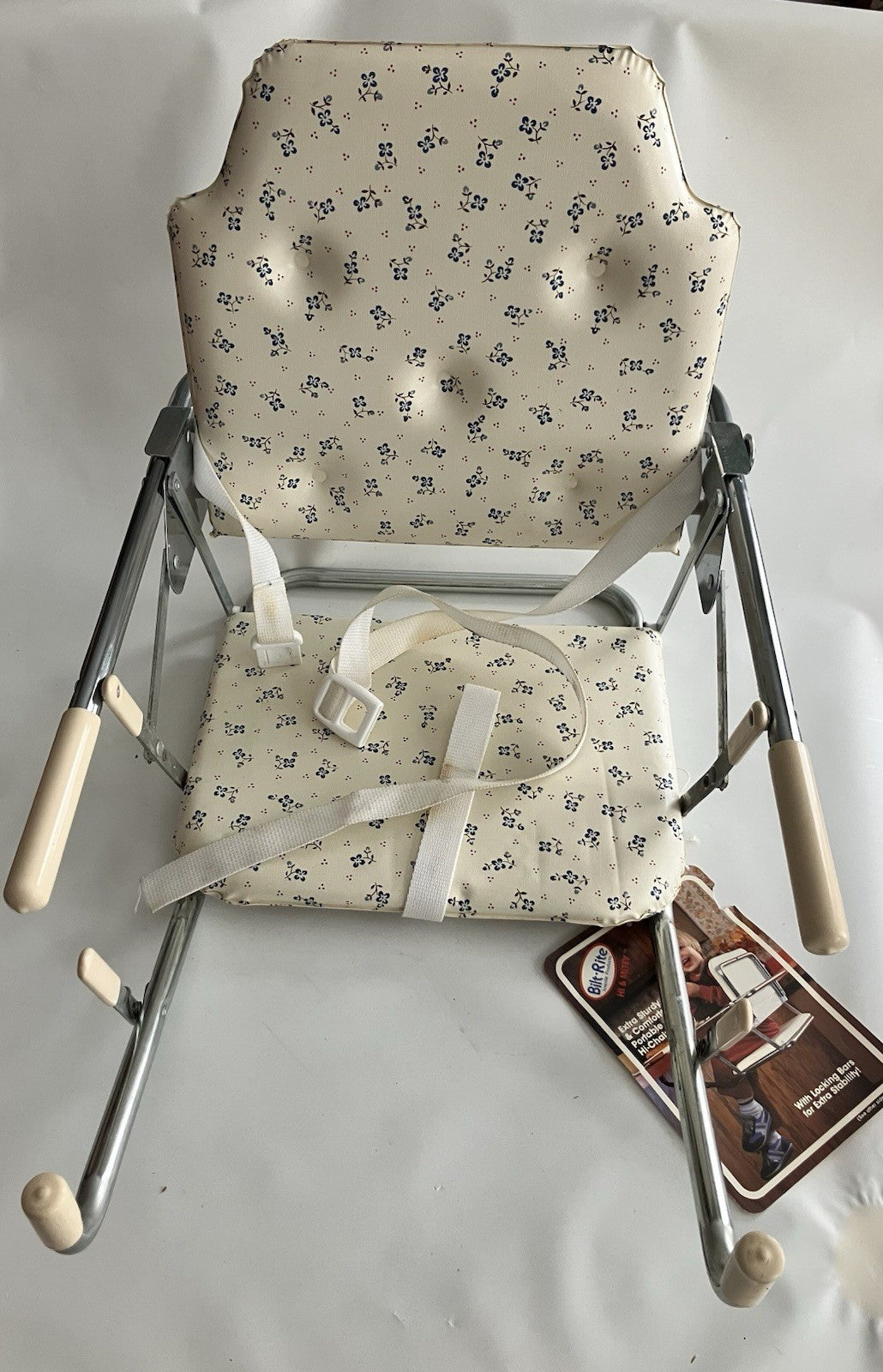 1983 Bilt-Rite Hi&Mity Portable Hi-Chair NOS Tags/Box