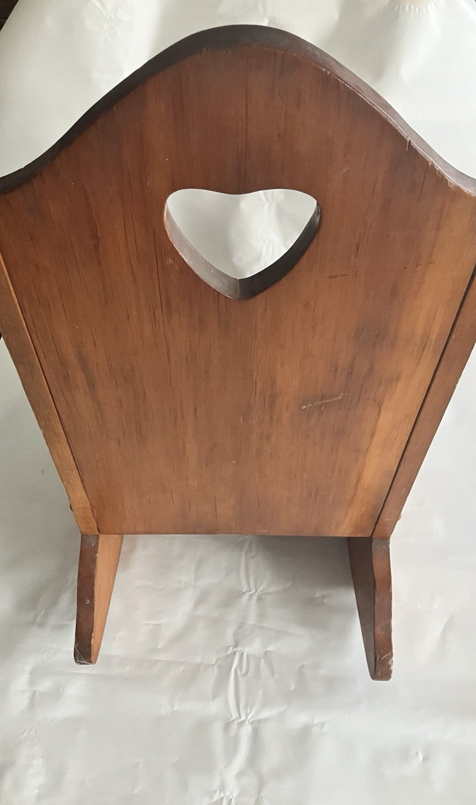 Vintage Wooden Child’s Rocking Chair, 24” Tall