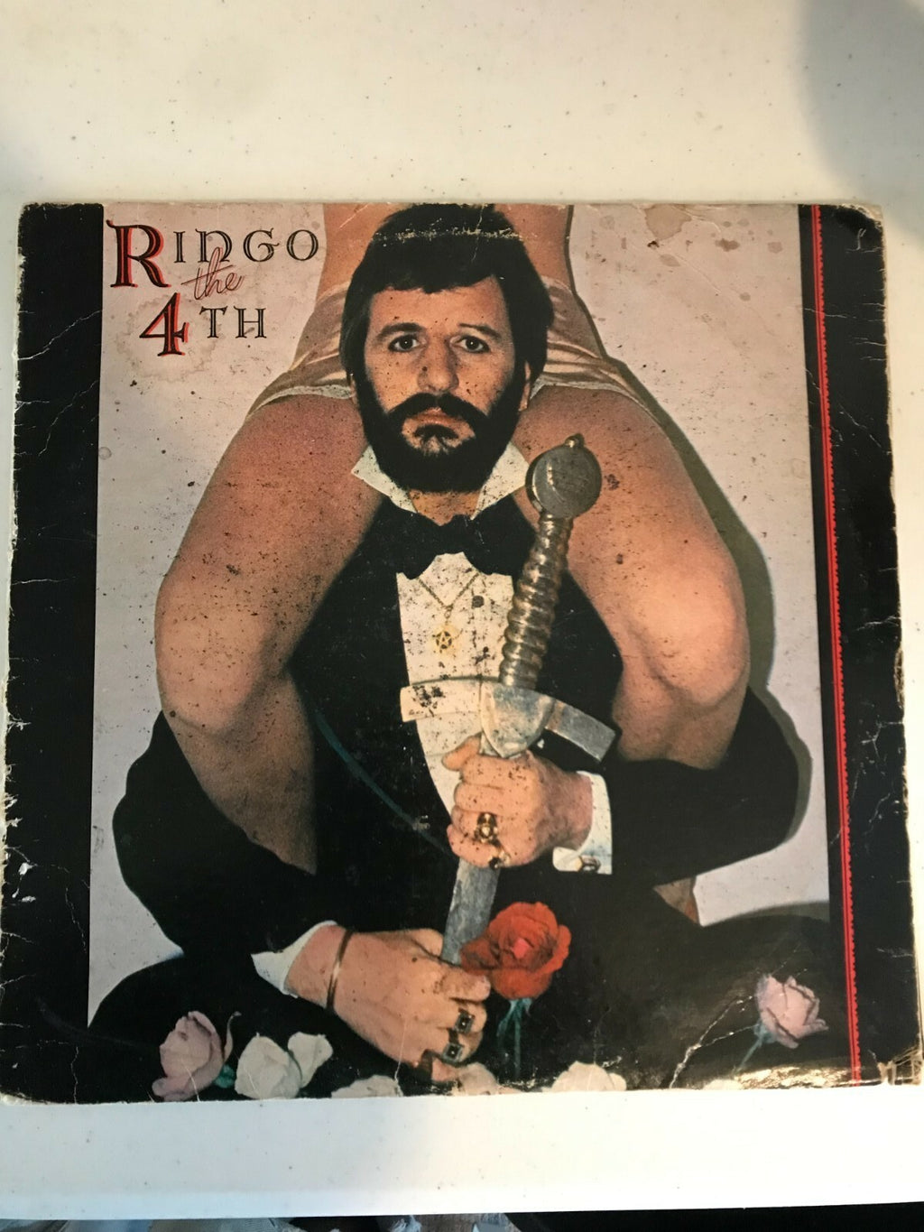 Ringo Starr Ringo The 4th 1977 NM/VG+ Custom Sleeve Atlantic SD 19108