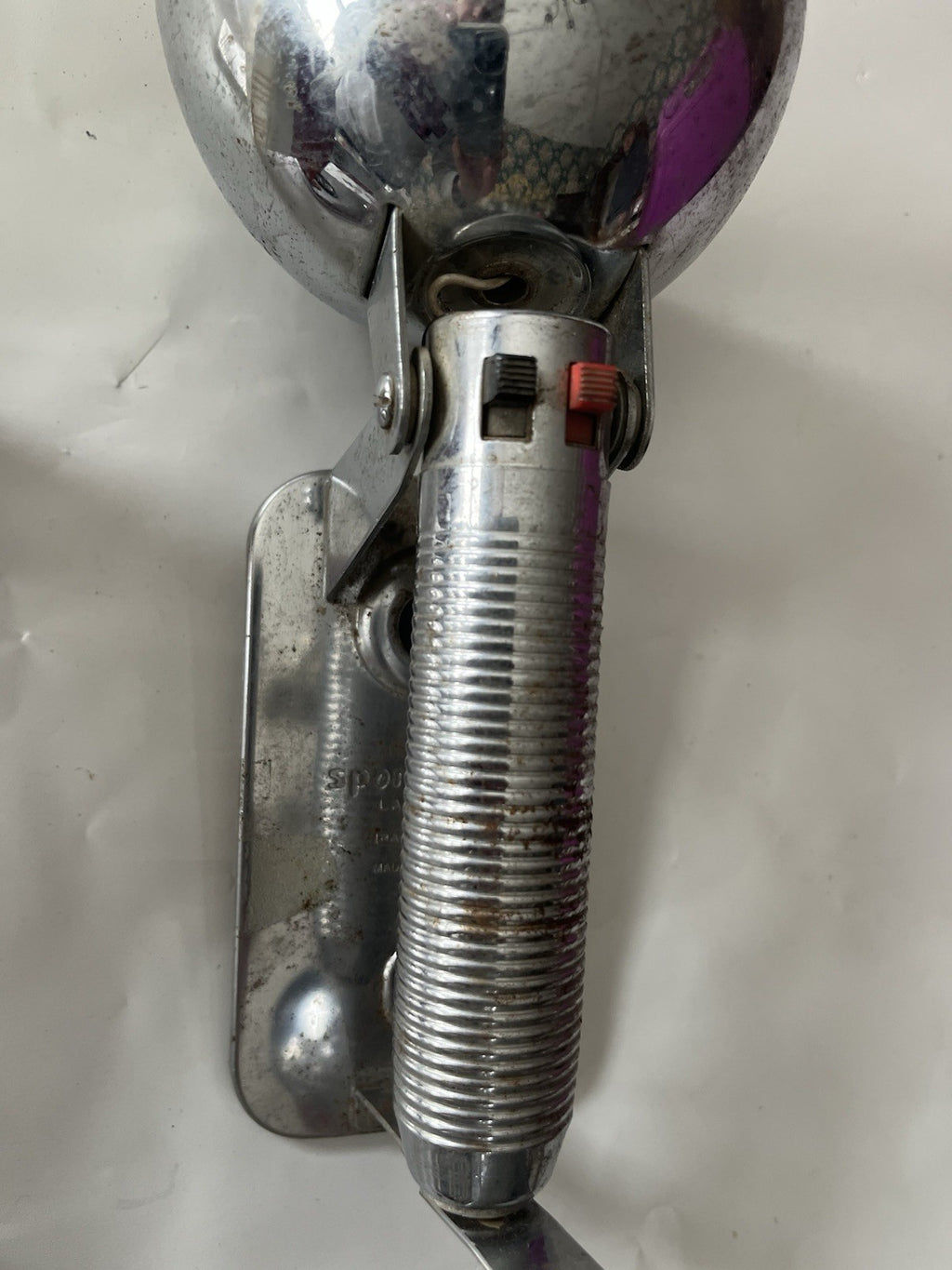 2-Vintage Retro Silver Ray-O-Vac Sportsman Lantern Light/ Ashcroft Red Lantern
