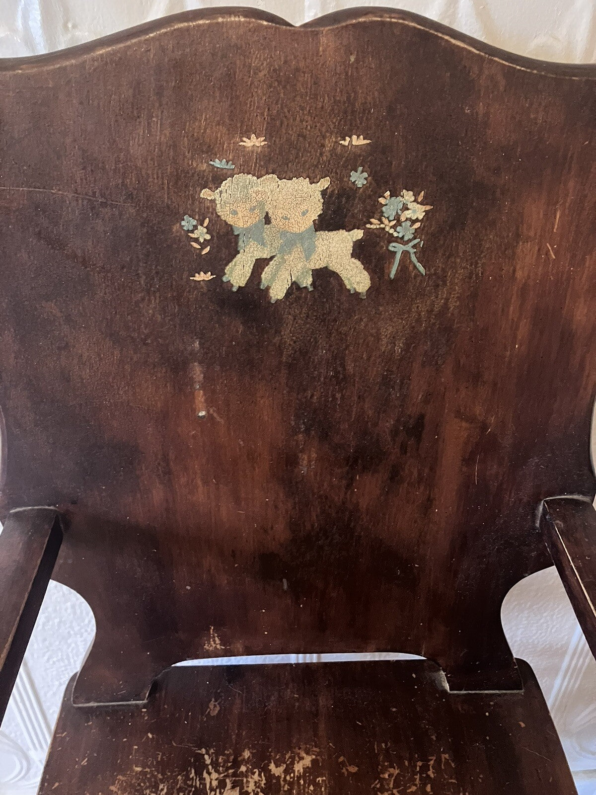 1930s E.L Thompson 2/1 Highchair And play Desk