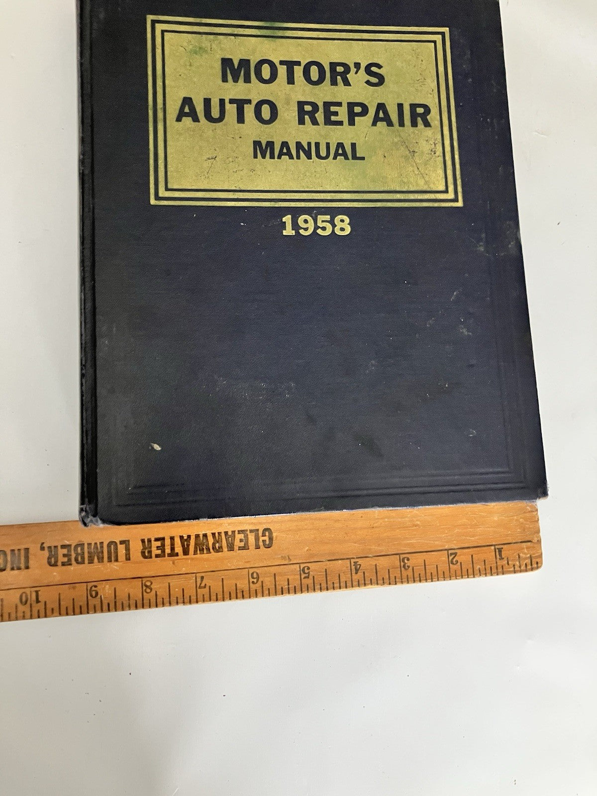Vintage 1958 Motor's Auto Repair Manual 21st Edition