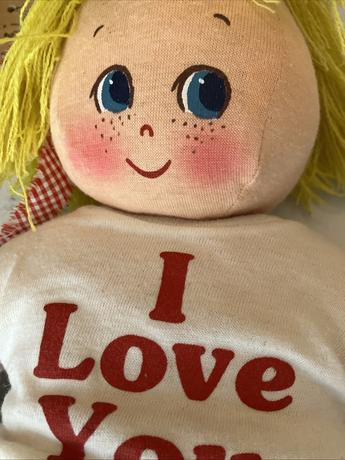 Rare Vintage Bubbychubs 16” “I Love You” Girl Doll Franklin, TN
