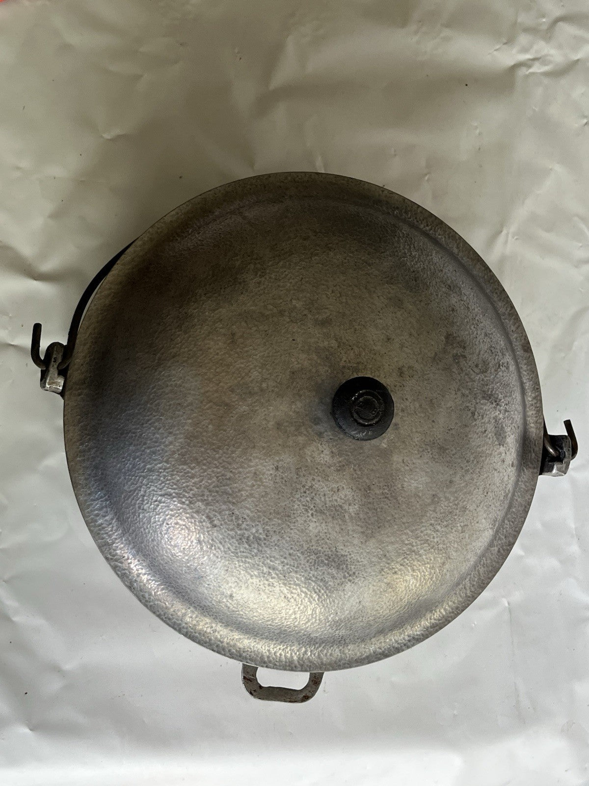 Hammercraft Club Aluminum Hammered Dutch Oven Pot w/Lid 10” 4.5 Quart Vintage