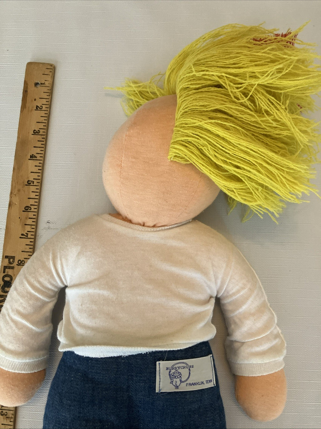 Rare Vintage Bubbychubs 16” “I Love You” Girl Doll Franklin, TN
