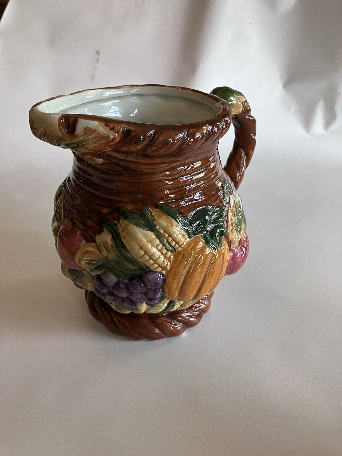 Bico Thanksgiving Shakers, Creamer And Pitcher From 1997 Collection