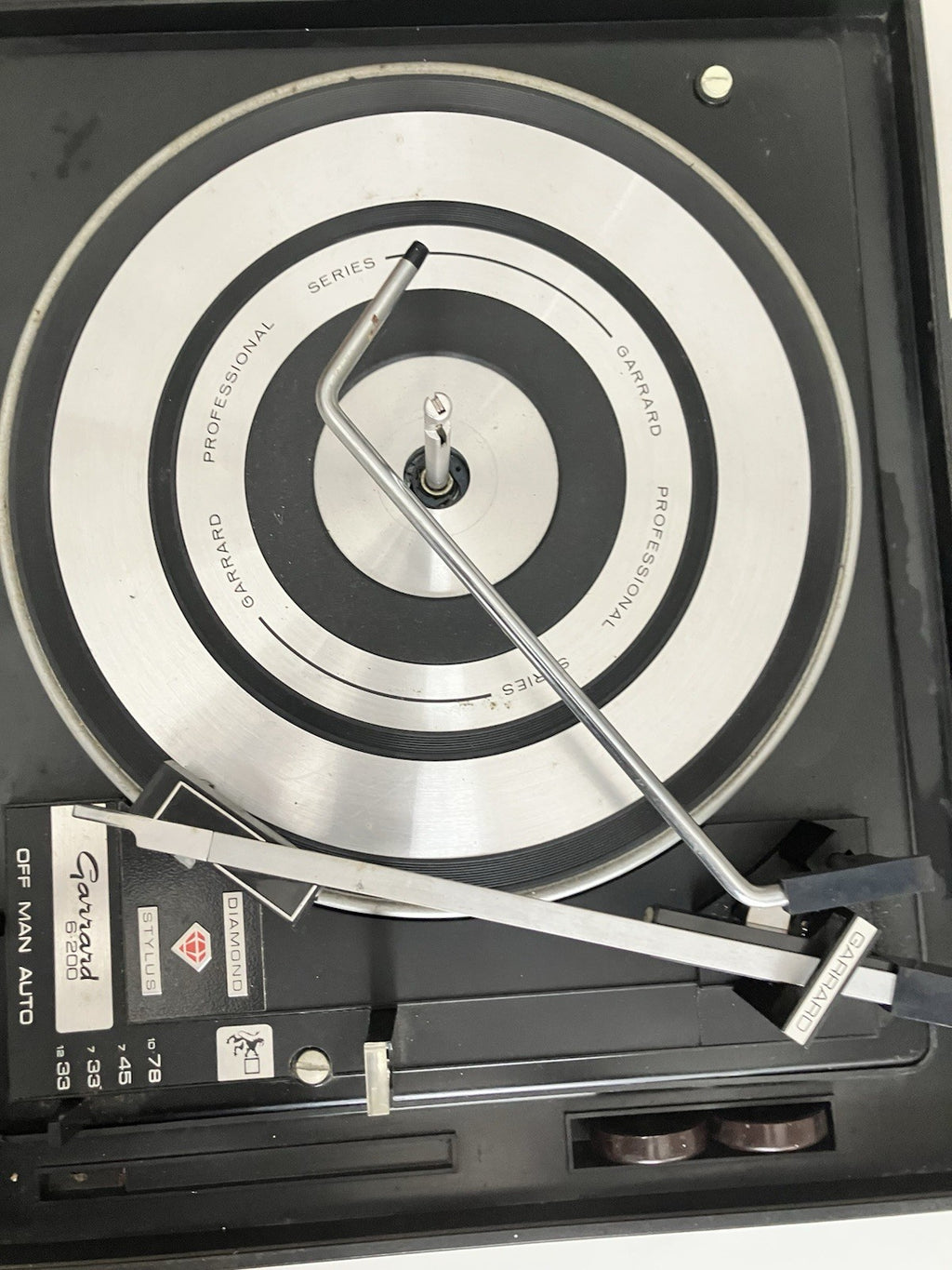 VINTAGE Garrard 6-200 Turntable Record Player 