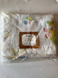 Vintage Baby Animals Character Range 4 Crib Blanket, Never Opened. Stored Well!