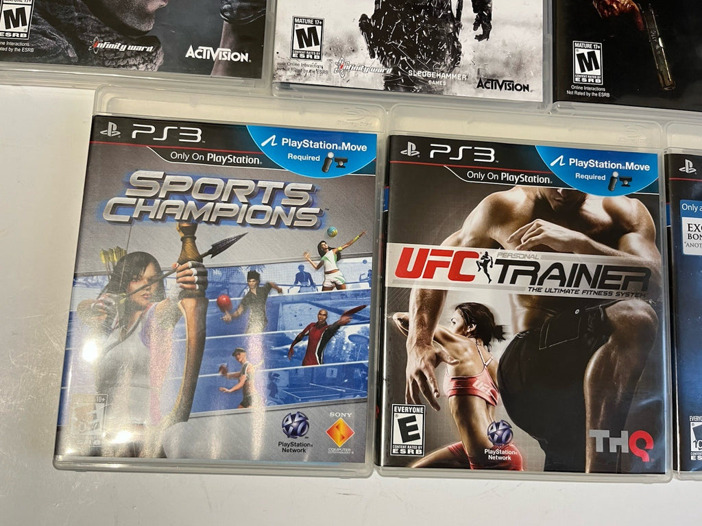 Lot of Playstation 3 games Call of Duty/ Micheal Jackson/Ufc