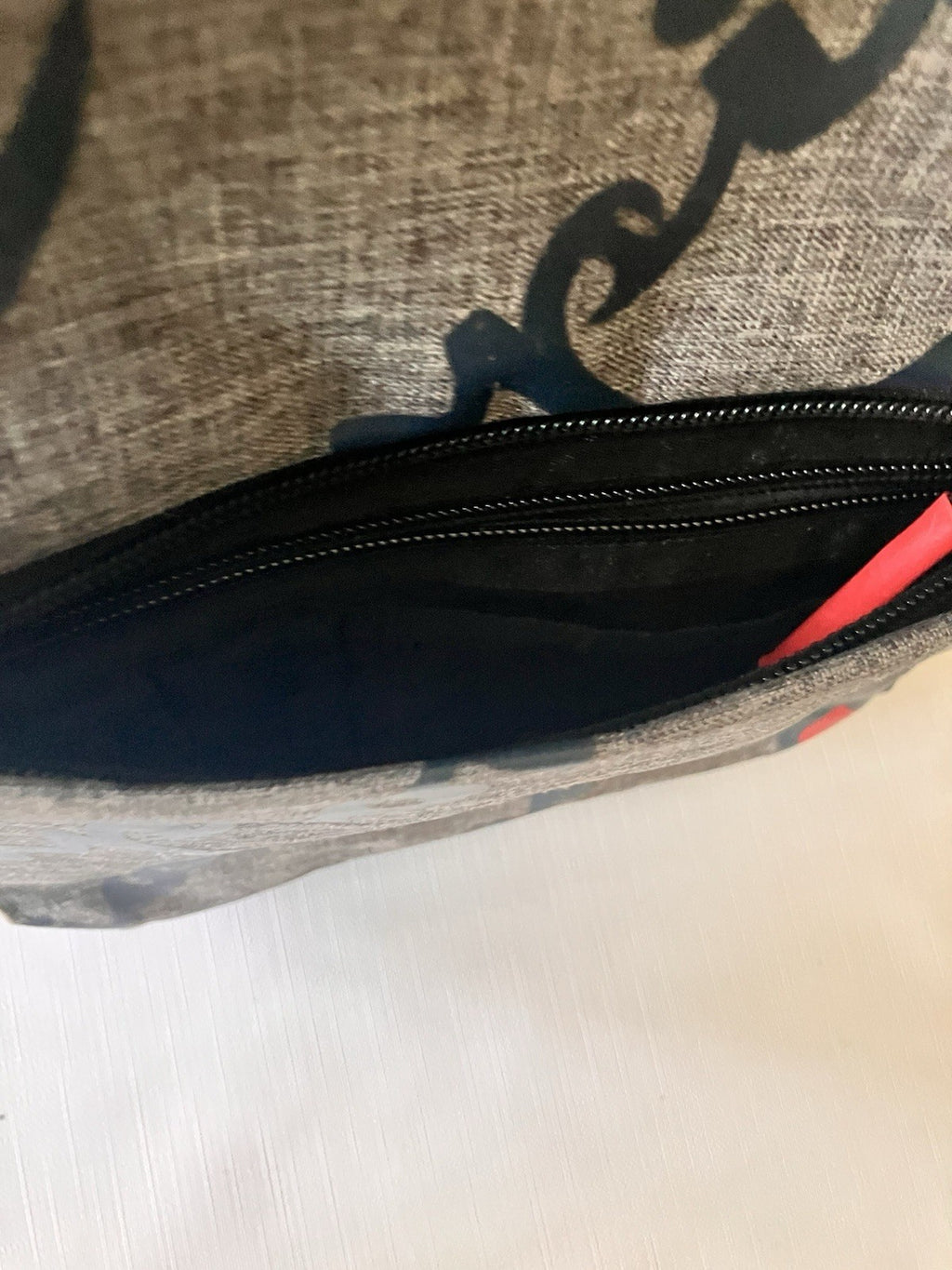 Classic Grey Champion “C”  Backpack Unisex, Very Clean