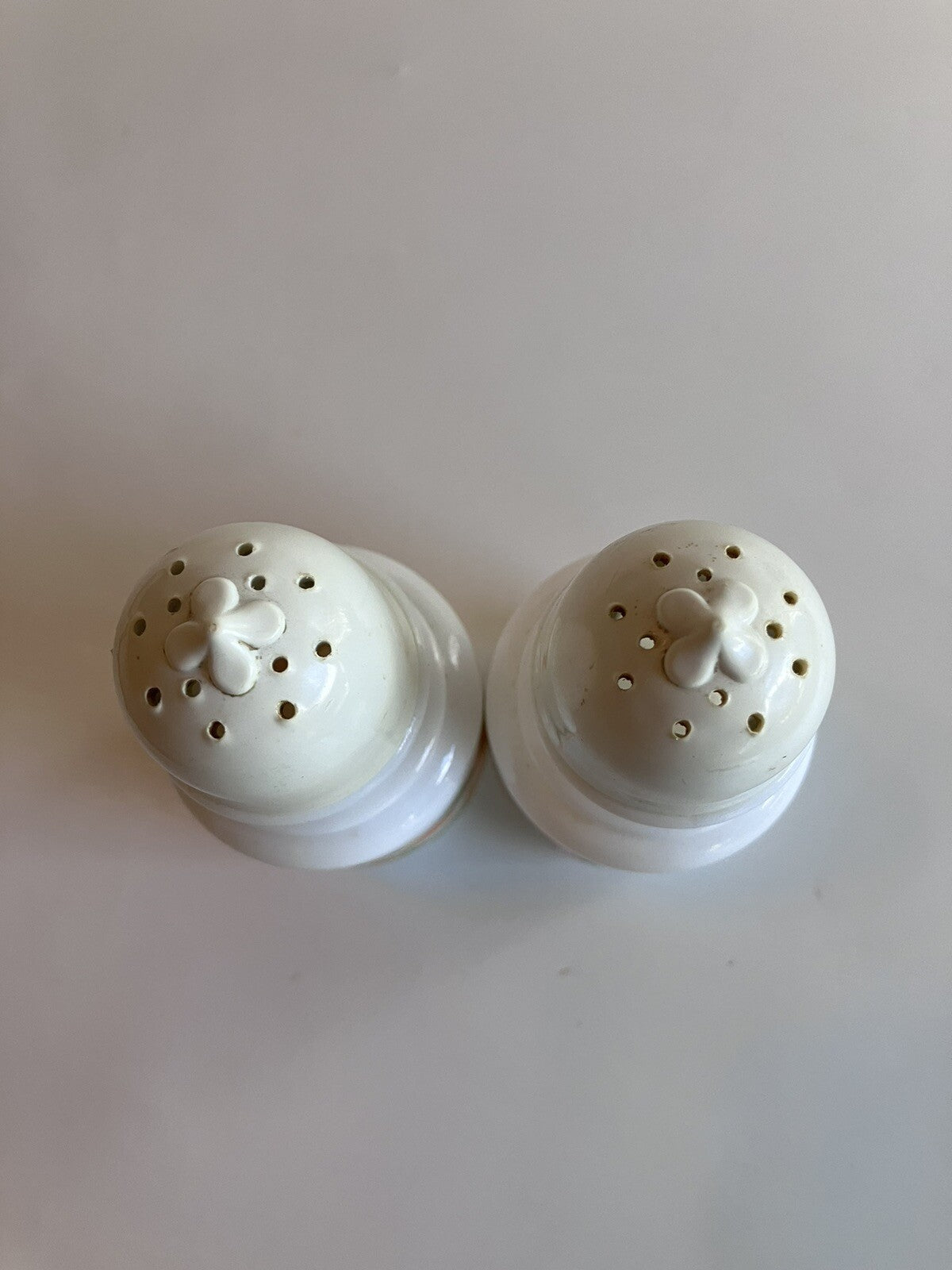 1968 Avon Milk Glass Salt And Pepper Shakers