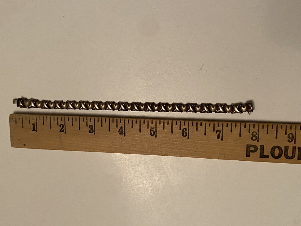 Vintage Sterling Silver, SU 925 Italy Bracelet 4 Gram