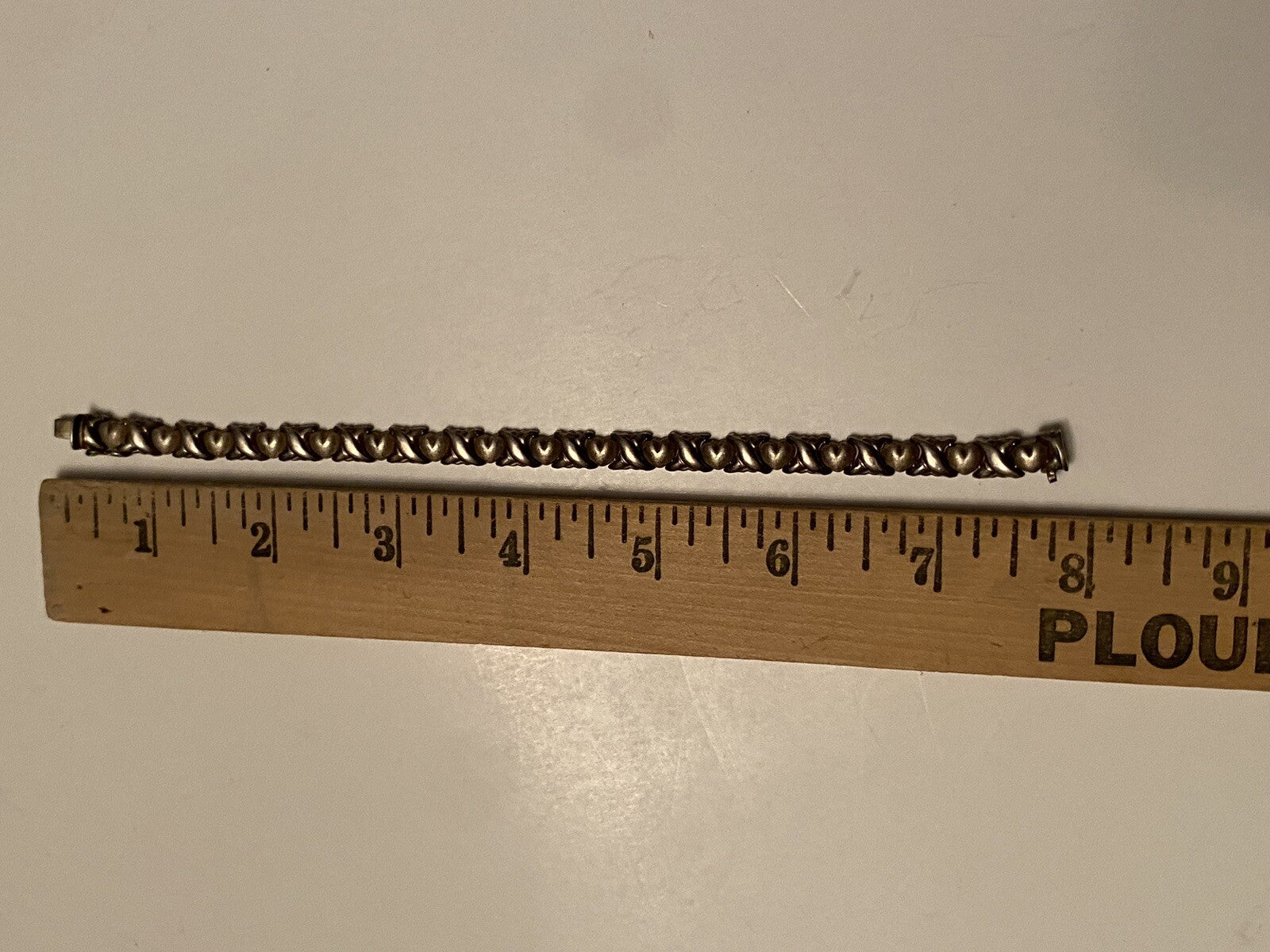 Vintage Sterling Silver, SU 925 Italy Bracelet 4 Gram