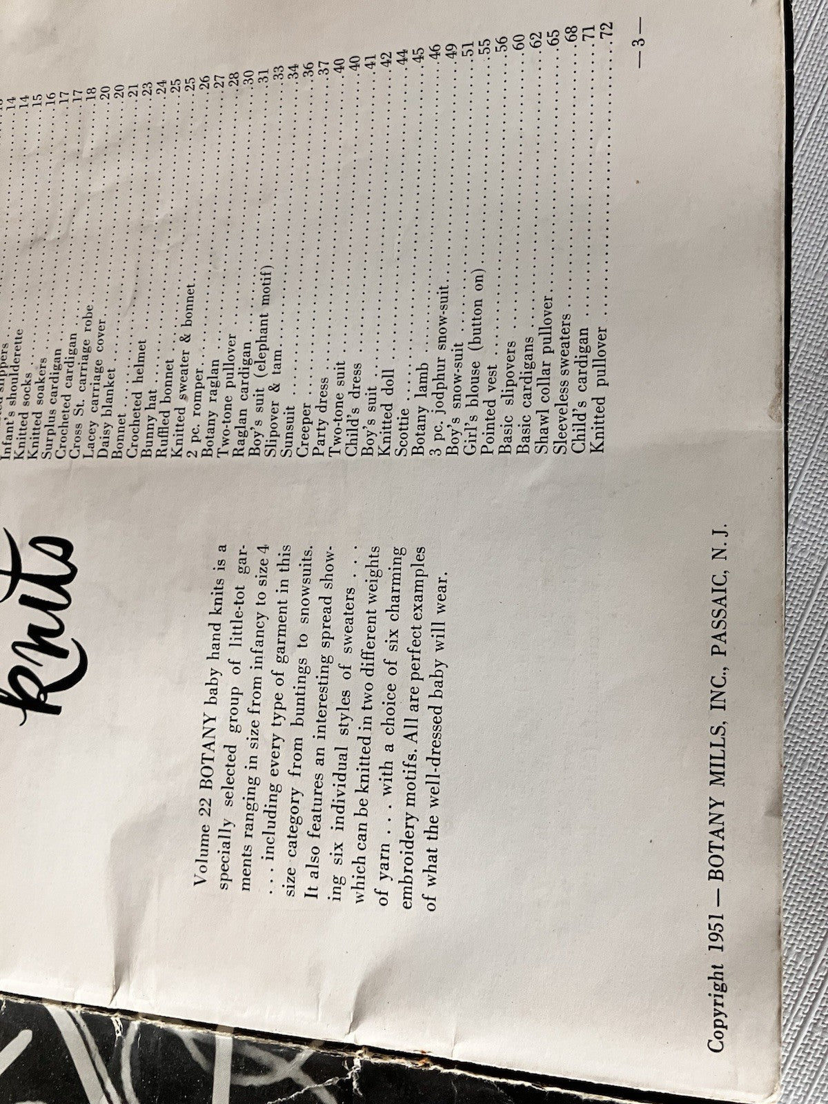 Vintage 1950s Baby Fine Anklets, Figurine And Botany Magazine