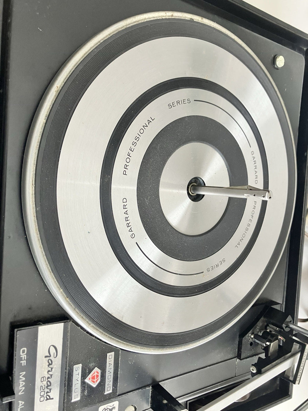 VINTAGE Garrard 6-200 Turntable Record Player 