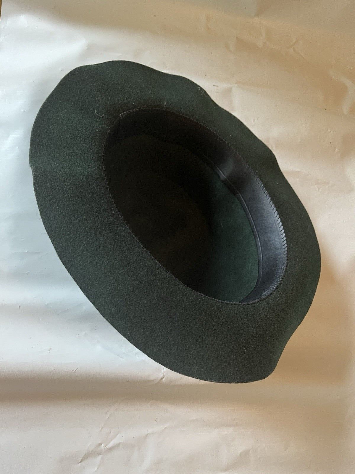 Vintage Effanem 100% Wool Forest Green Hat