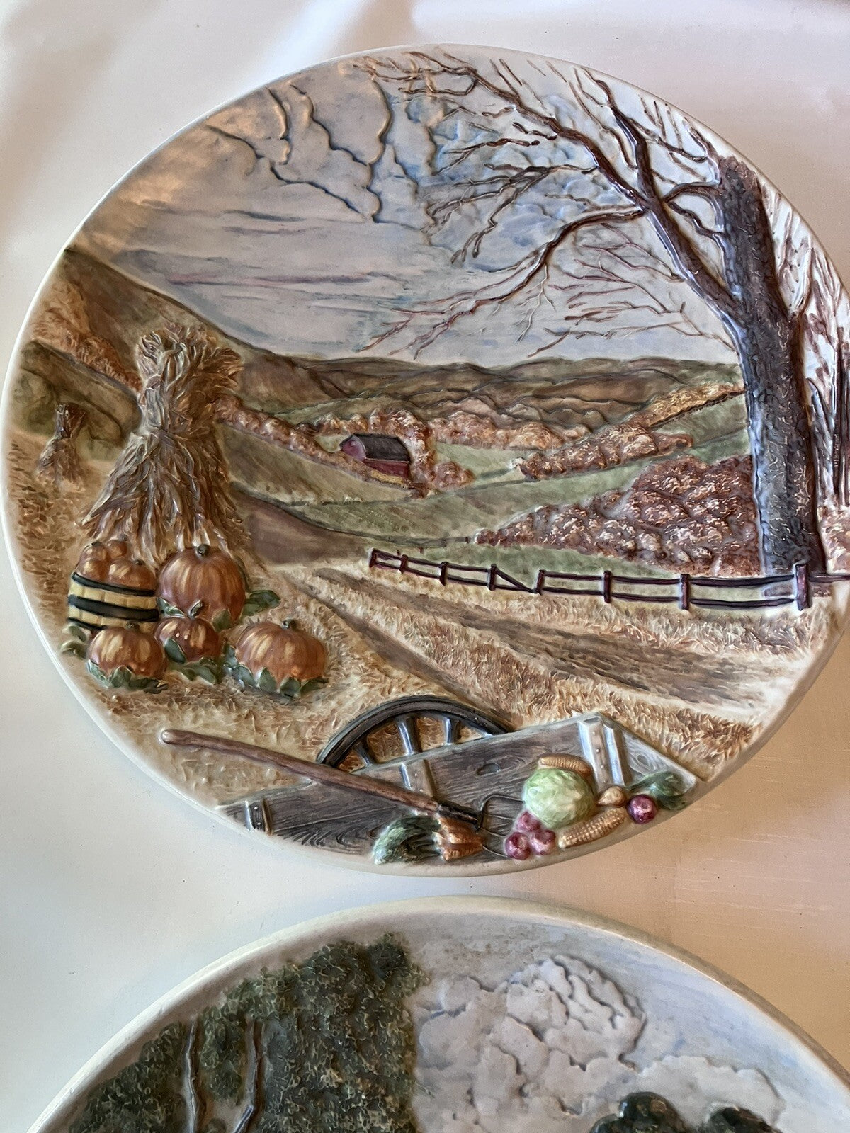 Pair Of Vintage Byron Molds. Spring/Autumn. EVC