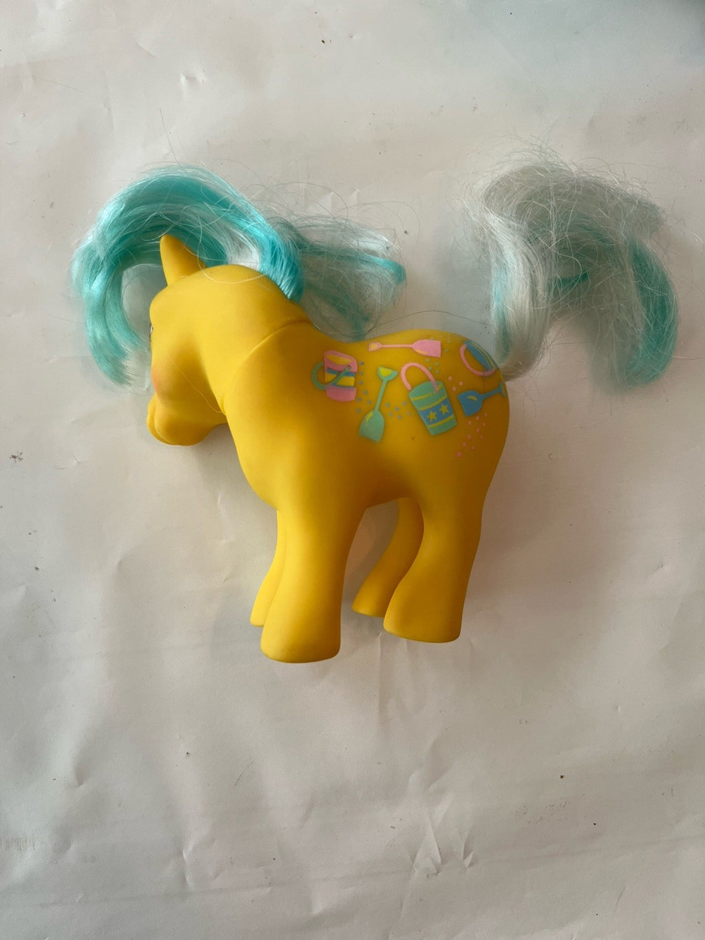 My Little Pony Sea Flower & Sand Digger G1 MLP Rare
