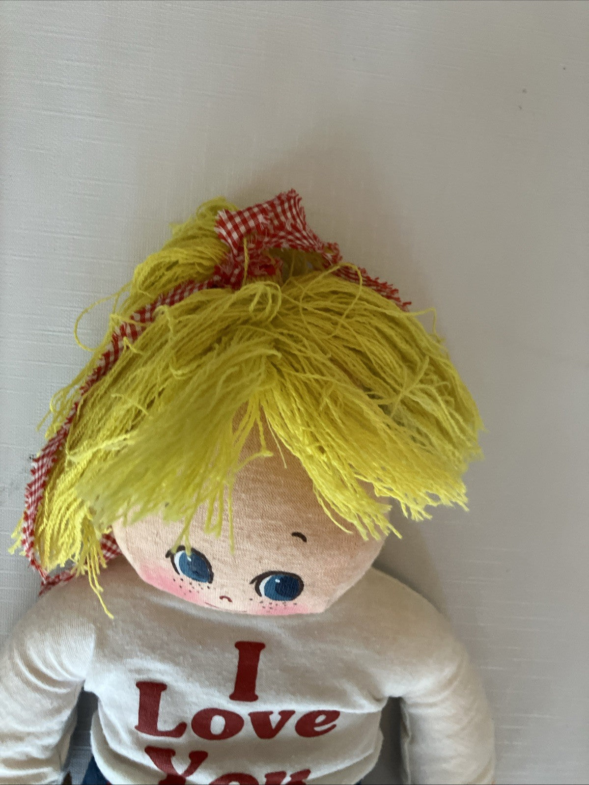 Rare Vintage Bubbychubs 16” “I Love You” Girl Doll Franklin, TN