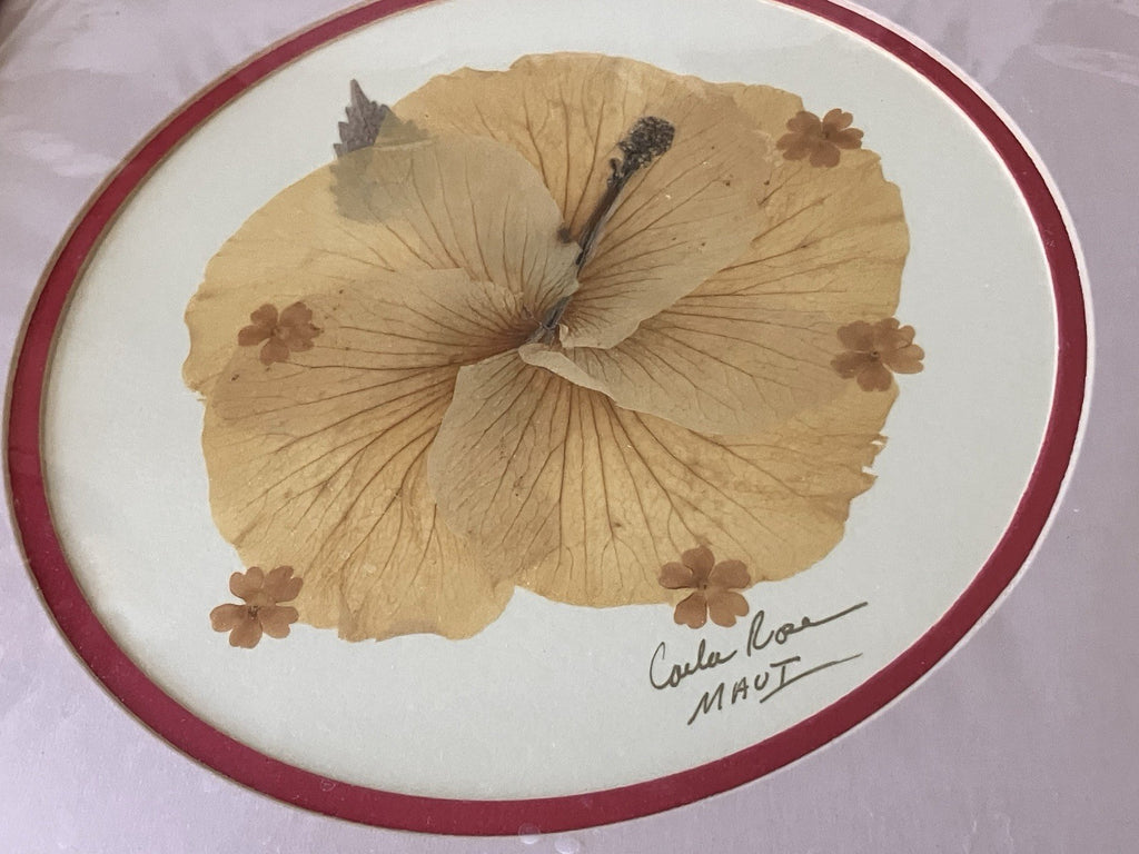 1990’s “Flowers of Aloha” Signed Carla Rose Hibiscus Flower