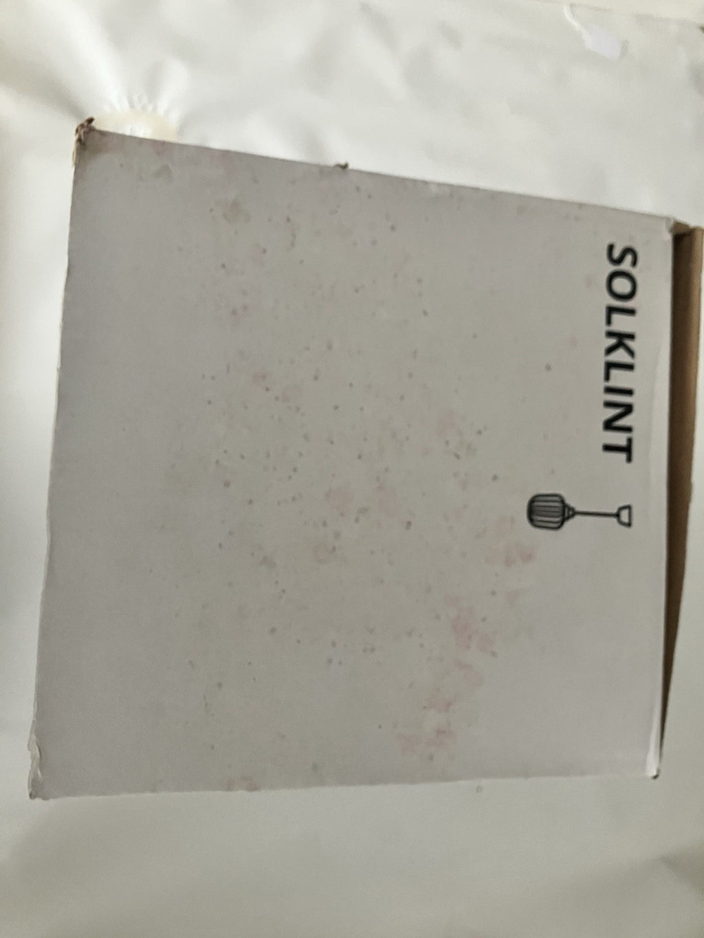 New! IKEA Solklint Hanging Light Gold Finish; New Open Box; Complete