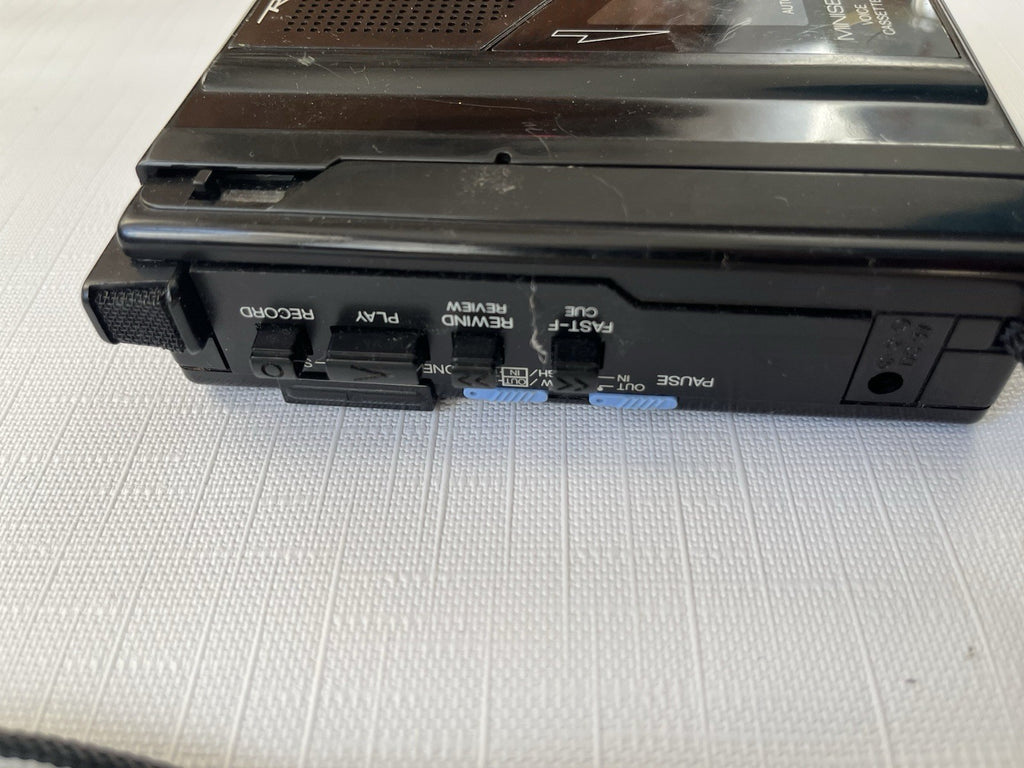 Realistic Co. Minisette-20 Voice Actuated Cassette Tape Recorder 14-1055B Tested